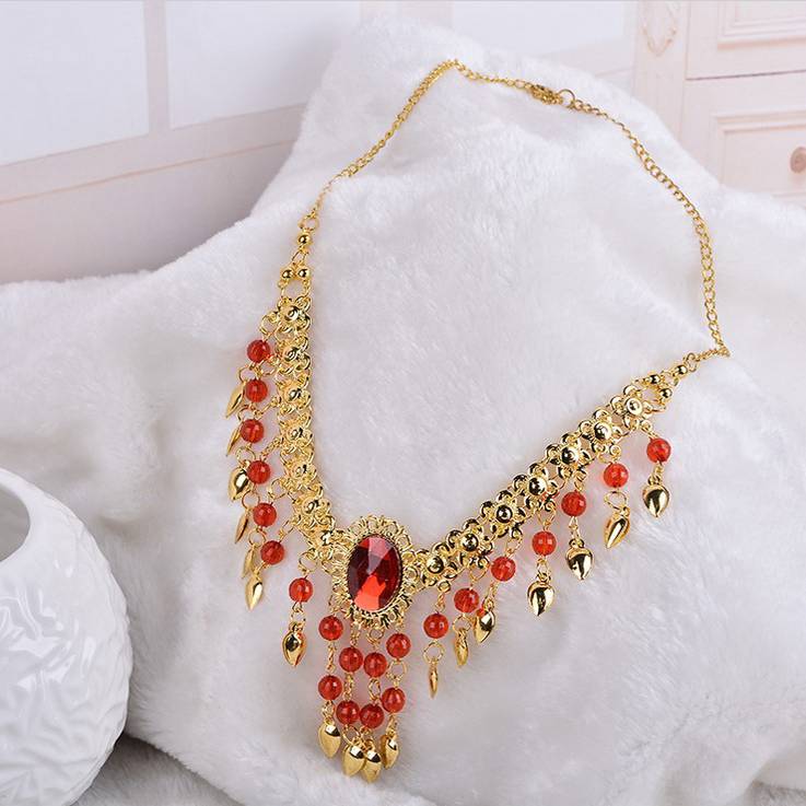 Red Pearl necklace